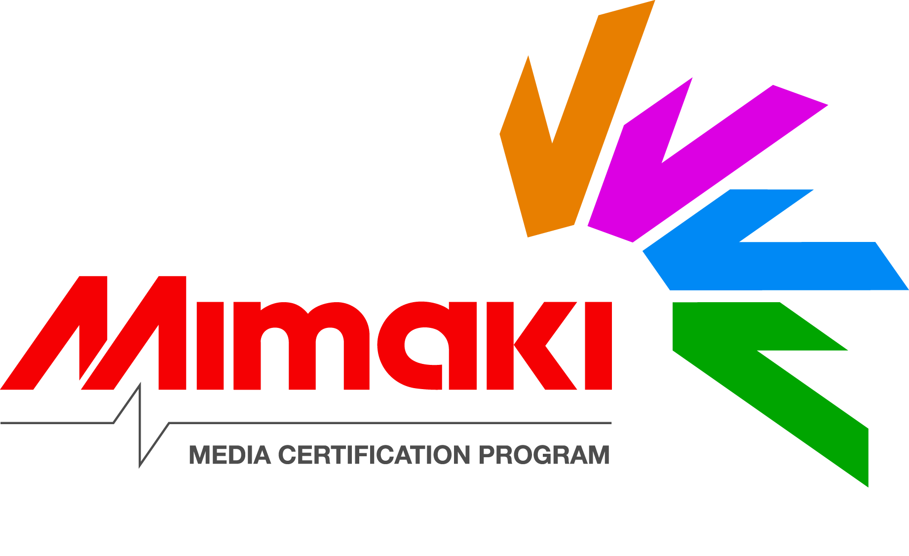 Media program. Mimaki логотип. Надпись Мимаки. Лого Мимаки вектор. Логотип Мимак на одежде.